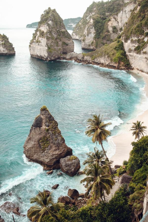 Tropical Glamping Nusa Penida - Private Romantic Seaside Bungalow Diamond Beach Pelilit Exterior photo